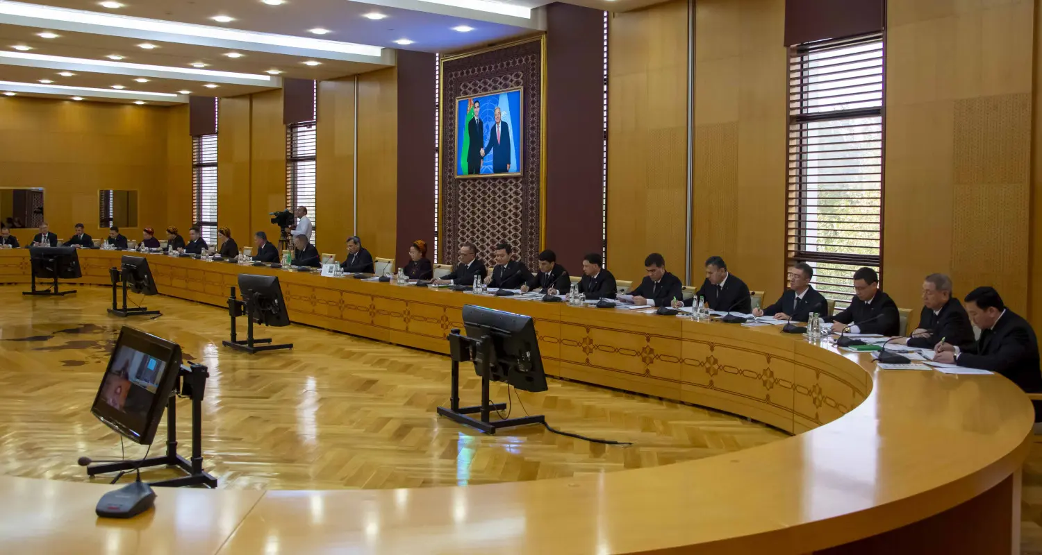 Türkmenistanyň Daşary işler ministrliginde «Türkmenistan – BMG» Strategik maslahat beriş geňeşiniň dördünji mejlisi geçirildi